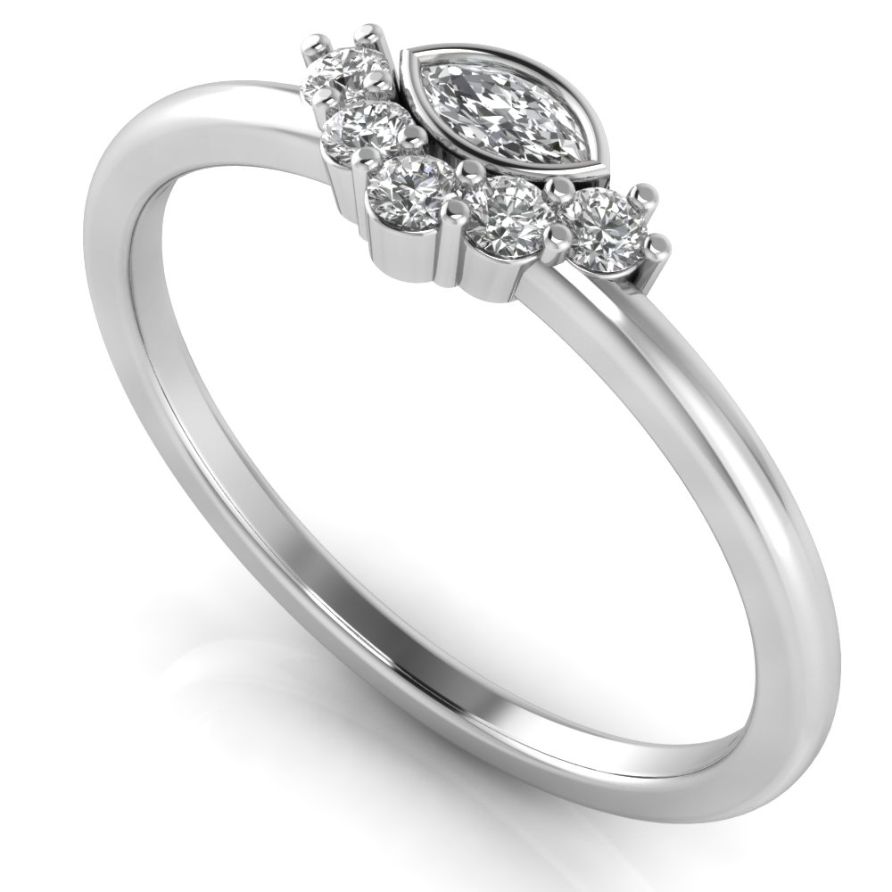 Diamond Eye Tiara Band